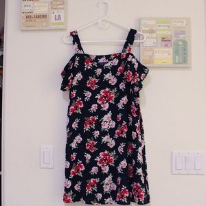 Off-the-Shoulder Floral Dress